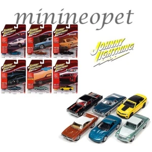 JOHNNY LIGHTNING MUSCLE CARS USA 2022 SORTIMENT 1/64 6 PIECES SET JLMC030 B - Bild 1 von 1