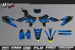 Graphics Kit for Yamaha WR 450 F 2016 2017 2018 Decals Stickers by Motard Design - Picture 1 of 3