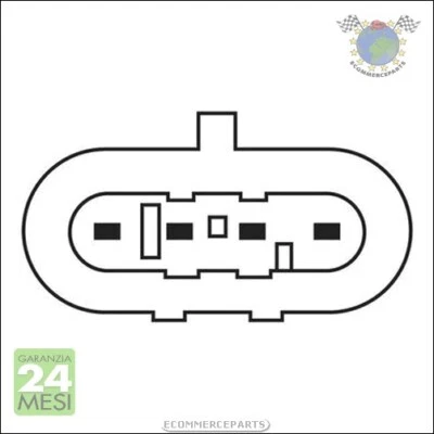 Sonda Lambda Bosch per ABARTH GRANDE 500C 500 ALFA ROMEO GIULIETTA SPIDER MITO - Immagine 1 di 4