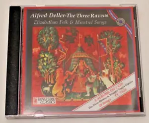 Alfred Deller The Three Ravens Elizabethan Folk & Minstrel Songs (CD 1991) - Picture 1 of 2