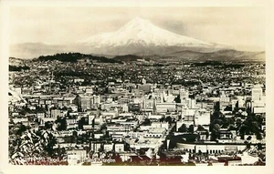 Postal RPPC Mt Hood Portland Oregon sin dividir sin estampar sin usar - Imagen 1 de 2