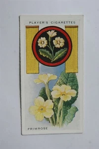 1933 Player's Boy Scout & Girl Guide Patrol Signs & Emblems No. 40 Primrose - Picture 1 of 1
