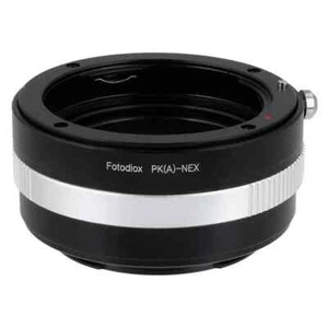 Fotodiox Objektivadapter Pentax K AF (PKAF) Linse für Sony Alpha E-Mount Camera - Bild 1 von 5