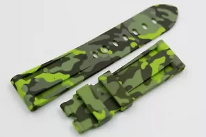 Sangle Caoutchouc ( BAR ) TPU Nouveauté Vert Militaire SOP10 Tailles Variées - Imagen 1 de 5