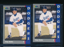 Lot (2) 1996 Team Issue toby Dollar Great Falls Dodgers (GD59) SWSW6