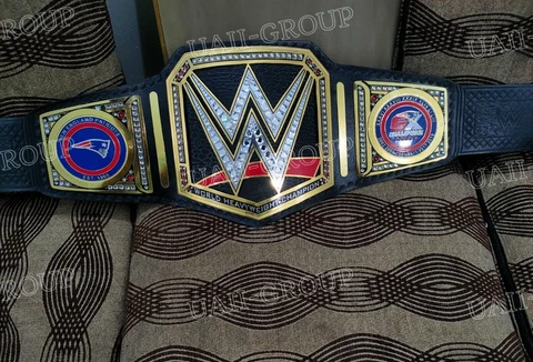 New England Patriots 6X Champions Championship Belt 2mm brass Cover
