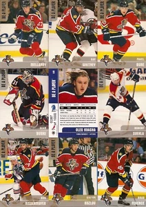 Juego completo de equipos plateados 1999-00 BAP Memorabilia Florida Panthers/1000 (18) - Imagen 1 de 1