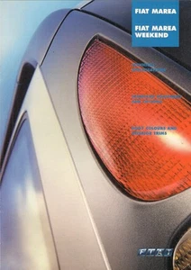 Fiat Marea Specifications 2001-02 UK Market Brochure Saloon Weekend SX ELX HLX - Picture 1 of 2