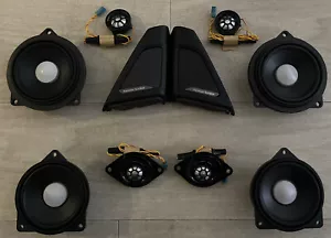 BMW F10 M5 HARMAN KARDON TOP HIFI SPEAKERS FRONT REAR SET - Picture 1 of 8