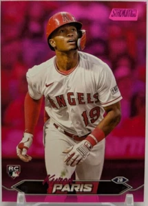 ⚾2024 Topps Stadium Club - Pink Foil #63 Kyren Paris (RC)⚾Angels - Picture 1 of 3
