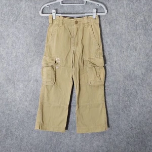 Y2K Abercrombie Fitch Boys Cargo 7 Fatigues Paratrooper Military Baggy Utility - Picture 1 of 18