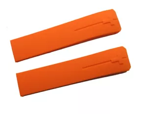 Nueva correa de reloj de buceo de goma naranja (21 mm) para Tissot T-Touch T013420A - Imagen 1 de 4
