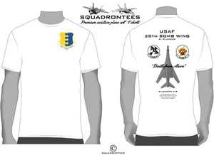 28th Bomb Wing B-1B Lancer Squadron Camiseta, producto con licencia de la USAF - Imagen 1 de 2