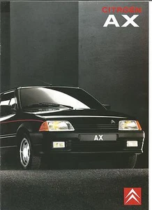 Catalogue brochure Katalog Prospekt CITROEN AX DONT SPORT ANNEE 1990 12 Pages - Foto 1 di 1