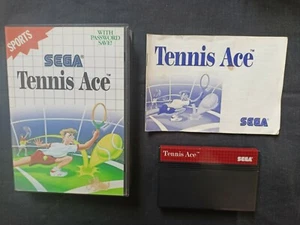 Tennis Ace Sega Master system MS En boite complet avec notice - Picture 1 of 6