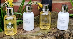 Molton Brown Geschenk Packung Gemischte Shampoo Haarspülung Indisch Kresse Reise - Bild 1 von 6