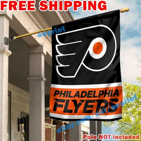 Philadelphia Flyers House Vertical Flag Banner 28x40 2021 NHL Outdoor Home Decor Cover