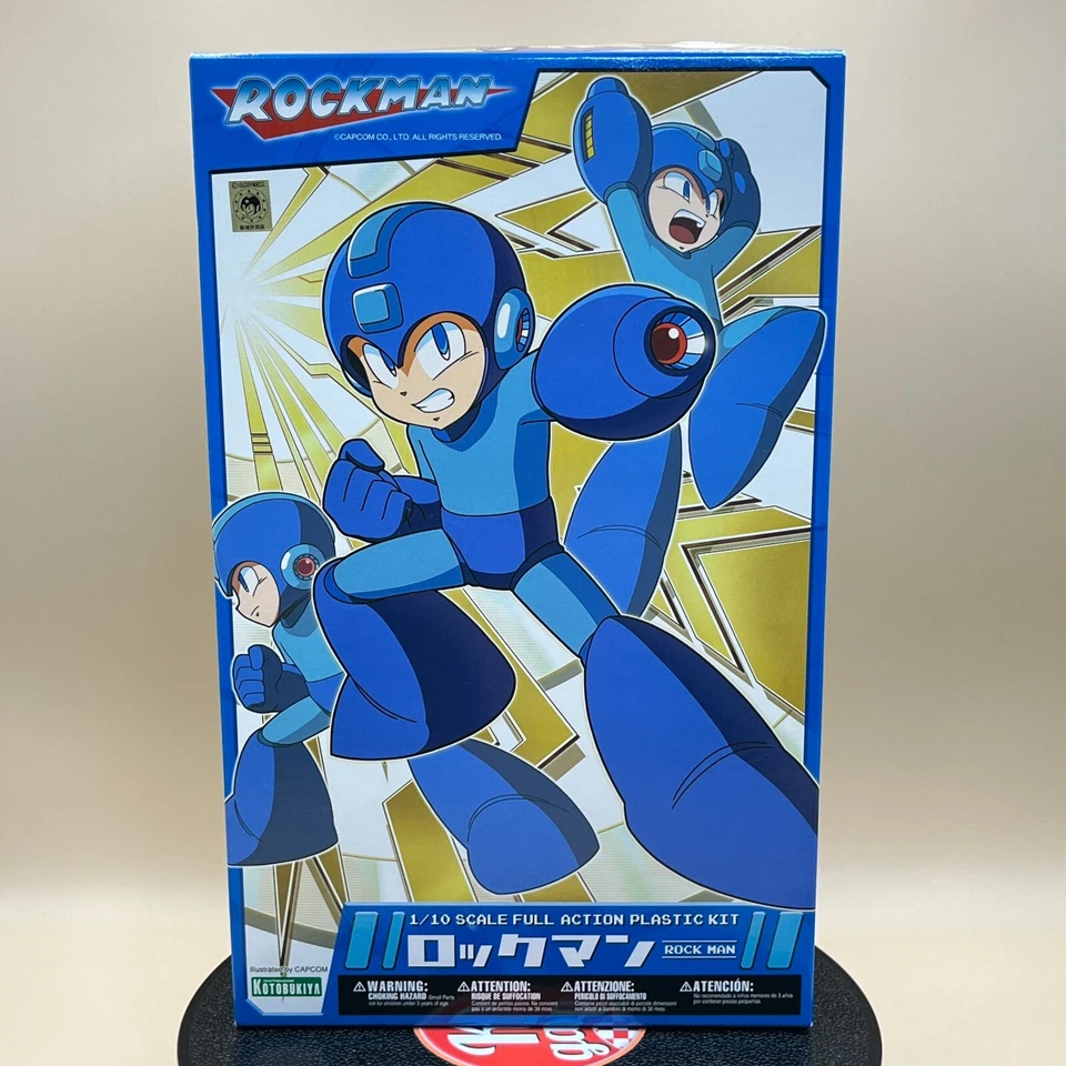 Kotobukiya 1/10 Mega Man Rock Man Full Action Plastic Kit Japan Capcom - Image 1 of 4