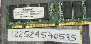 128MB SDR SD SDRAM PC100 SYNCH DUAL RANK 2RX8 8X8 168PIN NON-ECC INTEL AMD - Picture 1 of 1