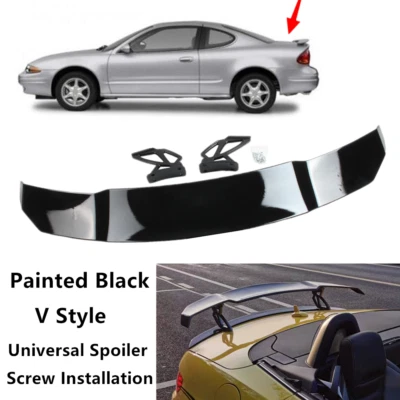 Universal Fit For Oldsmobile Alero 99-04 Racing GT Style Rear Trunk Spoiler Wing Foto 1 de 4
