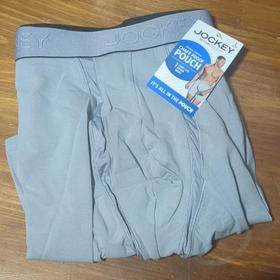 Jockey ActiveStretch Algodón Elástico Prueba de Rozaduras Bolsa Pierna Larga Boxer-Brief - L Foto 1 de 4