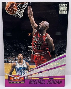 1993-94 Topps Stadium Club Beam Team #4 Michael Jordan Chicago Bulls HOF LEGGI - Foto 1 di 11