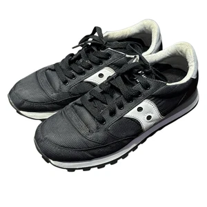 Saucony Jazz Original Sneakers Women’s US 7.5 Black White - Picture 1 of 8