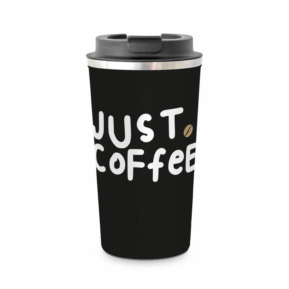 PPD Just Coffee Coffee2go Thermobecher Coffee To Go Isobecher Edelstahl 450 ml - Bild 1 von 1