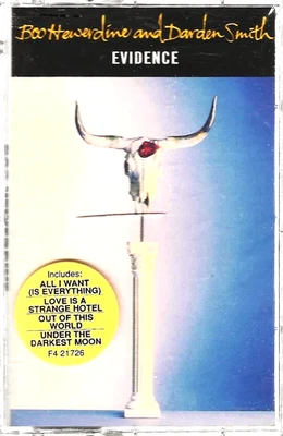 Boo Hewerdine & Darden Smith : EVIDENCE - Sealed Cassette (1989, Chrysalis) - Image 1 of 3