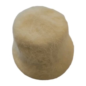 Sombrero de piel para mujer DNY Angora Bucket talla única color blanco roto  - Imagen 1 de 4