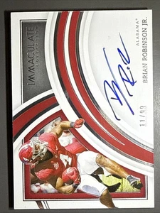49ERS RB ROOKIE RPA SSP #11/99 AUTO 2022 BRIAN ROBINSON IMMACULATE RC - Picture 1 of 10