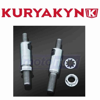 Kuryakyn Raised Mirror Mount Adapters for 1995-2007 Honda VT600C Shadow VLX io Foto 1 de 4