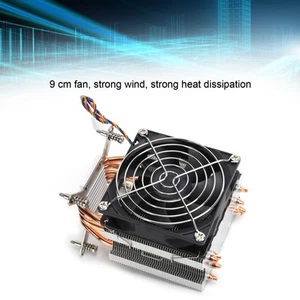 CPU Cooler Heat Sink Cooling Fan For LGA2011 1366 1150 1151 1155 1156 Compute FY - Afbeelding 1 van 21