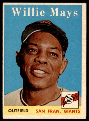 1958 Topps Set Break Willie Mays #5 como nuevo Foto 1 de 2