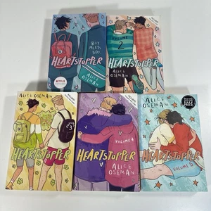 Heartstopper Alice Oseman 5 Books Collection Set Volumes 1-5 Bundle Paperback  - Bild 1 von 18