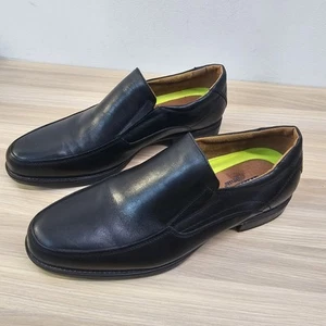 Florsheim Halbschuhe Schuhe Herren 12 EEE schwarz Leder Slipper bequem Ortholite elegant - Bild 1 von 13