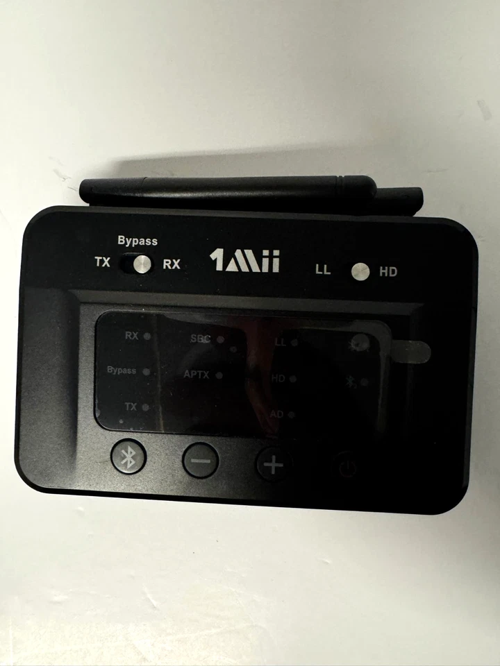 1Mii B03 Long Range Bluetooth 5.0 Transmitter Receiver For TV Home Stereo - Image 1 of 4