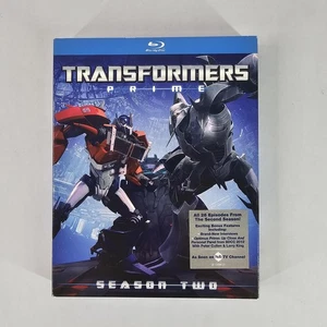 Transformers Prime Season 2 Blu-ray Set 26 Episodes New Sealed Slipcover Region - Picture 1 of 5