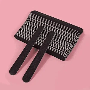 10x Nail Files Emery Boards | Thin Double-Sided 120 Grit Professional Buffers - Picture 1 of 4