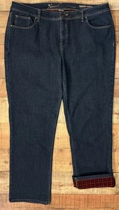 Natural Reflections Jeans Komfort Stretch Flanell gefüttert Damengröße 16 - Bild 1 von 10
