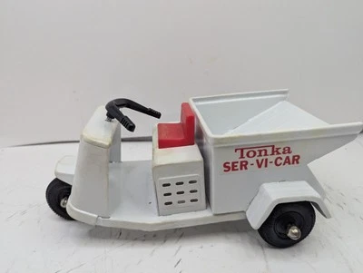 Tonka 1963 Ser-Vi-Car coche de 3 ruedas vintage acero prensado coleccionable Foto 1 de 4