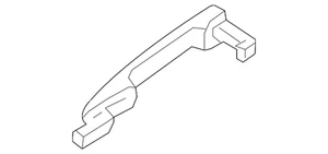 Genuine Mazda Handle Outside - Driver's Side (LH) D09L-59-41XC-64 - Picture 1 of 2