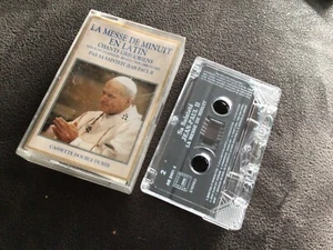 Pope John Paul II Mass in Latin cassette album Roman Catholic Freepost - Picture 1 of 1