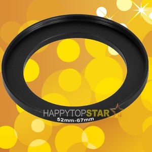 52-67 mm 52mm Male to 67mm Female 52mm-67mm Step-Up Coupling Ring Adapter Lens