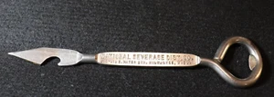 VINTAGE BAR WERKZEUG EISPICKEL NATIONAL GETRÄNK DIST CO USE DACHS MALZEXTRAKT & HOPFEN - Bild 1 von 5