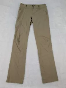 Columbia Omni- Shield Advanced Repellency Tan Pants Women's Size 6 Pockets Nylon - Picture 1 of 12