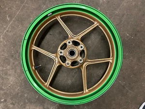 Front Wheel ZX6R 2005-2019 ZX10R 2006-2010 636 Rim Kawasaki OEM 06 07 08 09 15 - Picture 1 of 5