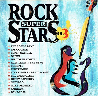 (CD) Rock Super Stars Vol. 3 - Queen, Mike Oldfield, Chicago, America, Roxette - Bild 1 von 2