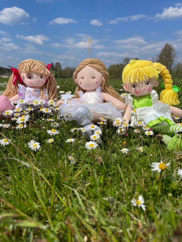 Sweety Toys Stoffpuppen Plüschtier Kuscheltier Puppe in verschiedenen Designs