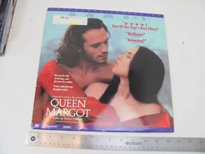 QUEEN MARGOT Isabelle Adiani Daniel Aurtuil Virna Lisi Laserdisc Letterbox - Picture 1 of 12